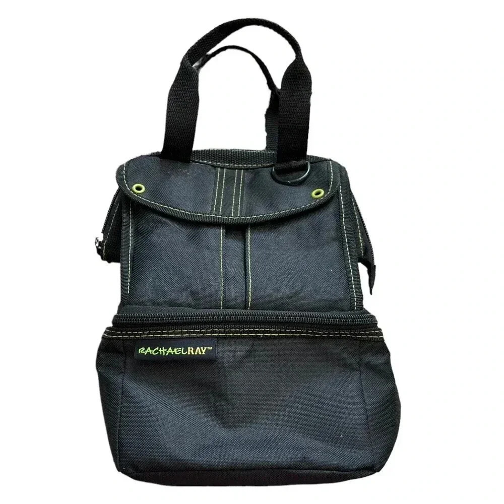 Rachel Ray Black Small Lunch Bag